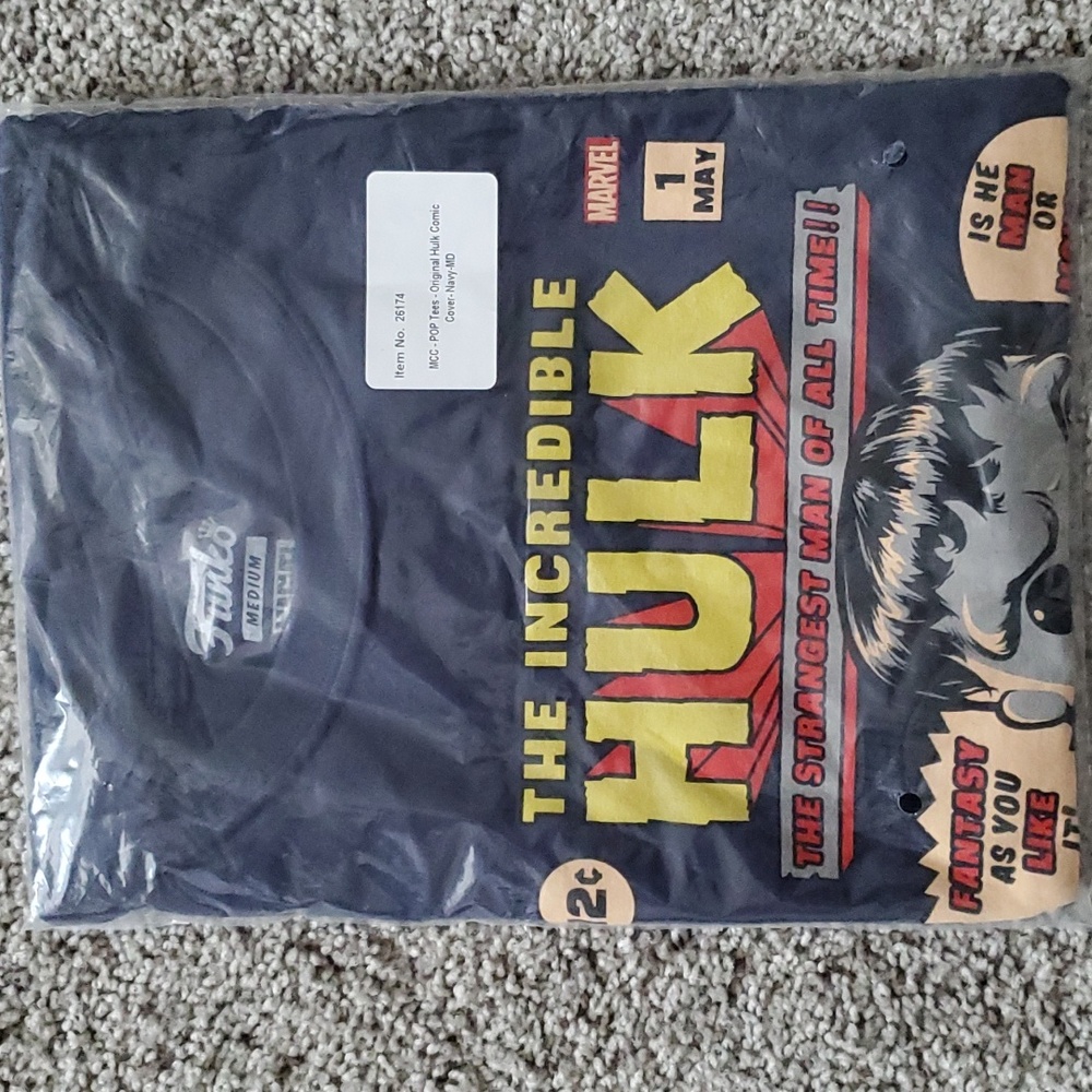 The Incredible Hulk T-Shirt Brand New